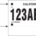 Poliprint Single Perf Temporary License Plate Paper | Bpi Custom Printing Pertaining To Printable Cali Temp Tag