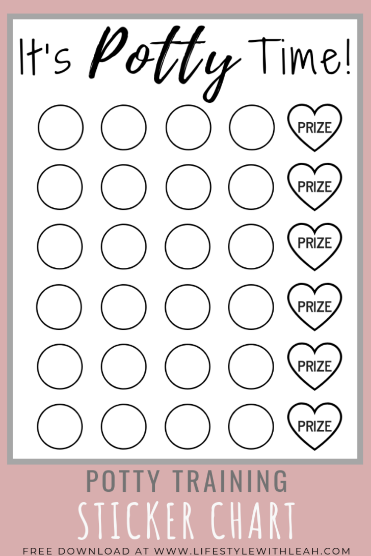 Free Printable Potty Chart