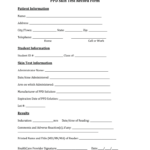 Ppd Skin Test Record Form – Fill Online, Printable, Fillable with regard to Blank Free Printable Tb Test Form