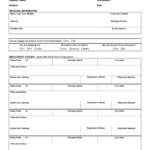 Practice Job Application Forms   11 Free Pdf Printables | Printablee In Printable Job Applications For Employers