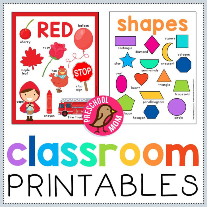 Free Printables For Preschool