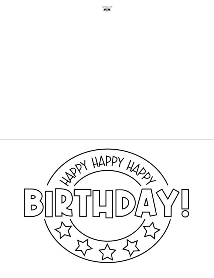 Free Birthday Card Printable