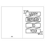 Printable Birthday Cards   110 Free Birthday Cards | Printabulls Intended For Happy Birthday Printable Cards