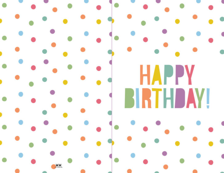 Happy Birthday Cards Printable Free