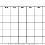 Printable Blank Calendar Templates   Wiki Calendar For Printable Monthly Calendars Free