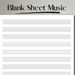 Printable Blank Sheet Music Manuscript Paper, 12 Stave, Printable Intended For Printable Blank Sheet Music