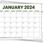 Printable Calendars For 2024 & 2025 (Free Pdfs) For Free Printable Calendars 2024