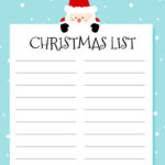 Printable Christmas Lists   25 Free Printables | Printabulls For Free Printable Christmas List