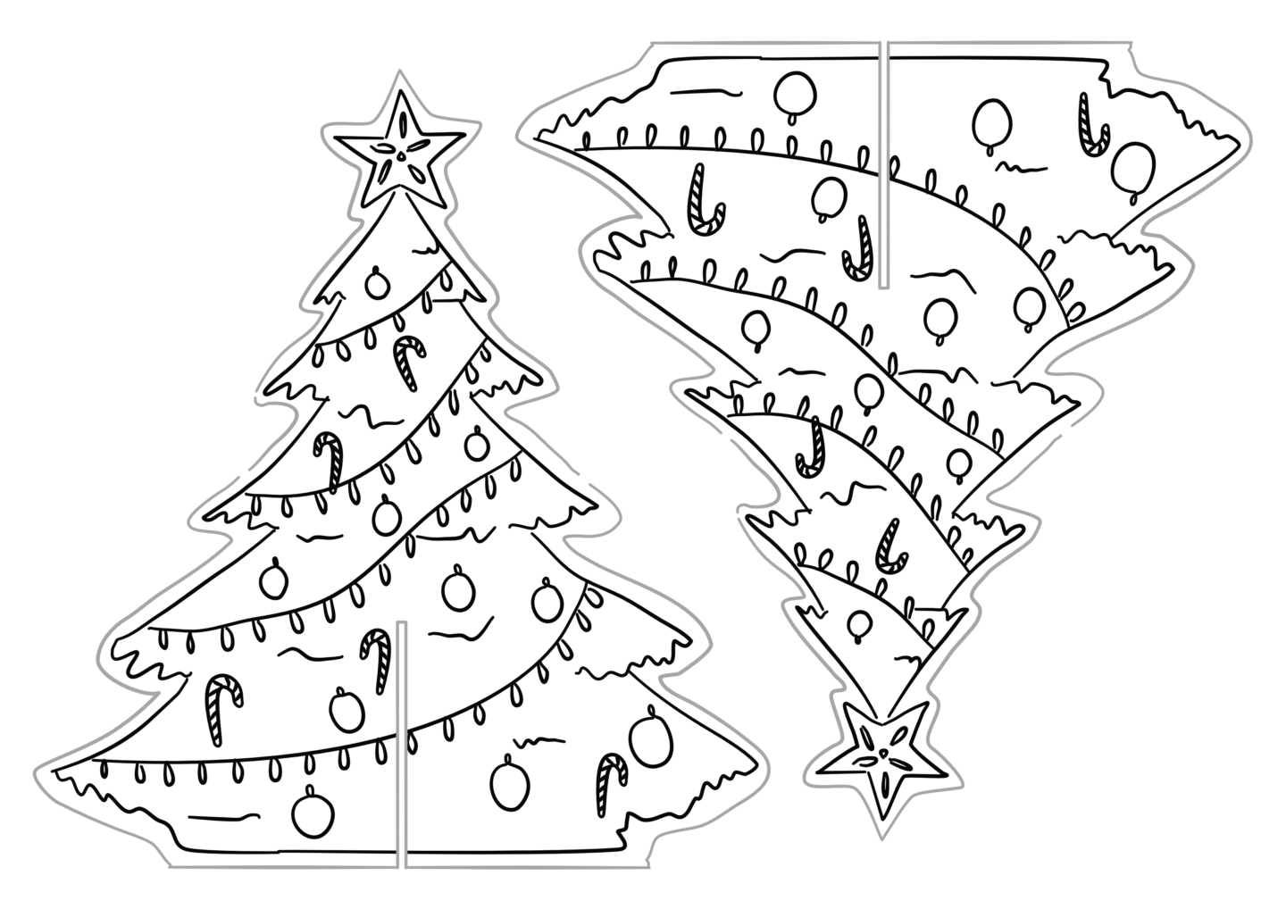 Printable Christmas Tree Decoration – Work Over Easy with regard to Printable Christmas Tree Decorations