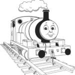 Printable Coloring Pages Regarding Thomas The Train Printable Coloring Book