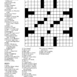 Printable Crossword Puzzles Newspaper Inside Free Daily Printable Crossword Puzzles