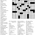 Printable Crossword Puzzles Nytimes   Printable Crossword Puzzles Intended For Free Crossword Puzzles Printable