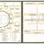 Printable Custom Character Sheet And Adventurer'S Journal D&D 5E Inside Dnd Printable Character Sheets