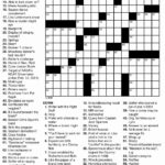 Printable Difficult Puzzles For Adults   Printable Crossword Puzzles Pertaining To Printable Puzzles For Adults