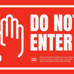 Printable 'Do Not Enter' Signs To Edit Online For Do Not Enter Sign Printable