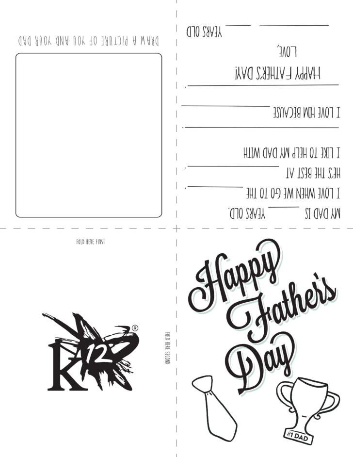 Printable Fathers Day Cards