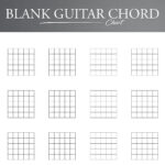 Printable Guitar Blank Chord Chart. Blank Guitar Chord Diagrams For Free Printable Printable Blank Chord Charts