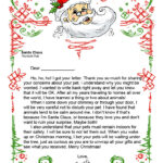 Printable Letters From Santa | Free Printables Regarding Free Printable Letters From Santa