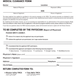 Printable Medical Clearance Form For Dental Treatment: Fill Out For Free Printable Dental Clearance Form