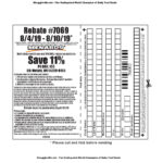 Printable Menards Rebate Form   Rebatemenards For Menards Printable Rebate Form