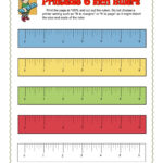 Printable Mm Ruler & Inches Ruler   K12 Math Worksheets In Printable Ruler With Inches