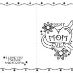 Printable Mother'S Day Card — Always & Whatever Intended For Printable Mothers Day Cards