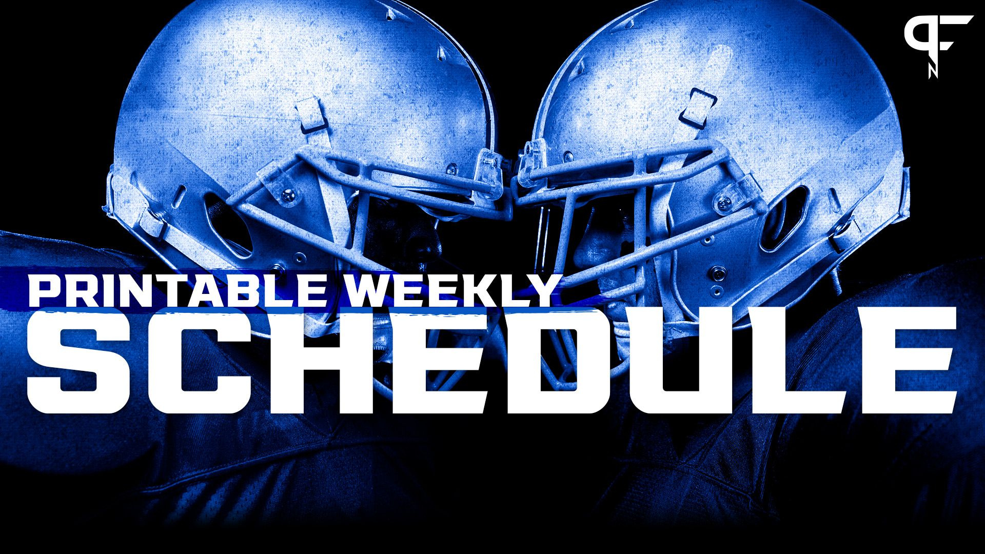 Printable Nfl Weekly Schedule (Updated 2024) regarding Printable NFL Schedule 2024