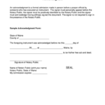 Printable Notary Forms   Fill Online, Printable, Fillable, Blank Pertaining To Free Printable Documen Statementbe Notarized