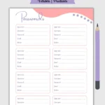 Printable Password Log   Fillable [Pdf] Within Printable Password Log App