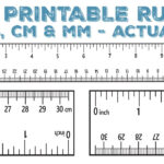 Printable Ruler   Free Accurate Ruler Inches, Cm, Mm   World Of Within Ruler In Cm Printable