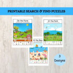 Printable Search And Find, Seek And Find, Hidden Picture Games For Inside Printable Search And Find Pictures