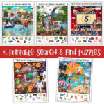 Printable Search & Find, Hidden Picture Games For Kids, I Spy In Printable Search And Find Pictures