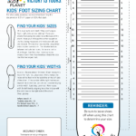 Printable Shoe Size Chart   Kids Shoes In Canada & Usa | Ikid Planet Throughout Kids Shoe Sizer Template Printable Shoe Size Chart For Adults