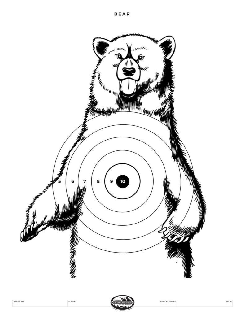 Printable Shooting Targets And Gun Targets • Nssf in Printable Targets For Shooting Practice