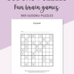 Printable Sudoku Puzzles For Kids   Collective Crayon Within Free Printable Sudoku Puzzles