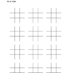 Printable Tic Tac Toe Sheets   All Esl Throughout Tic Tac Toe Printable