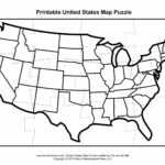 Printable United States Map Puzzle For Kids | Make Your Own Puzzle In Map Of Us Blank Printable