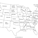 Printable Us Maps With States (Usa, United States, America) – Diy Intended For Printable United States South