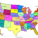 Printable Us Maps With States (Usa, United States, America) – Diy With Regard To Printable United States South