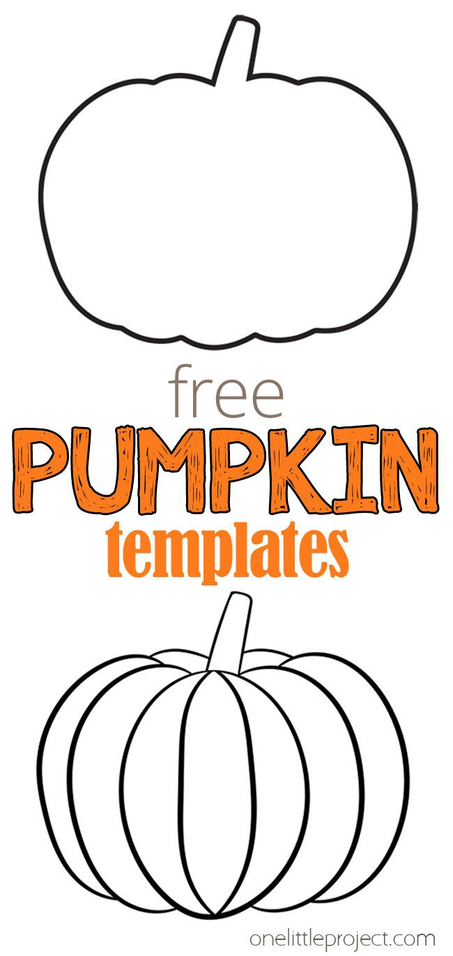 Pumpkin Template with regard to Free Printable Pumpkin Patterns