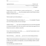 Rental Agreement Pdf   Fill Online, Printable, Fillable, Blank Throughout Free Printable Basic Rental Agreement Fillable