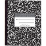 Roaring Spring Wide Ruled Flexible Cover Composition Book, 8.5" X Pertaining To Free Printable Lined 9.75x7.5 Paper Template