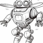 Robot Coloring Pages + 80 Free Drawings To Print And Color Intended For Free Printable Monster Robot