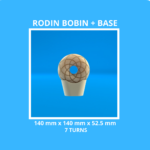 Rodin Bobin Torus For Resin 3D Printing   140 X 140 X 52.5 Mm 7 Turns In Rodin Coil Printable Templet