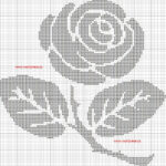 Rose   Free Cross Stitch Patterns For Printable Cross Stitch Patterns