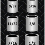 Sae Socket Sizes For 1/4″ Drive Intended For Standard Wrench Sizes Chart Printable 5/32