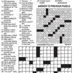 Sample Of Los Angeles Times Daily Crossword Puzzle (Grid Bottom Intended For Los Angeles Times Crossword Puzzle Printable