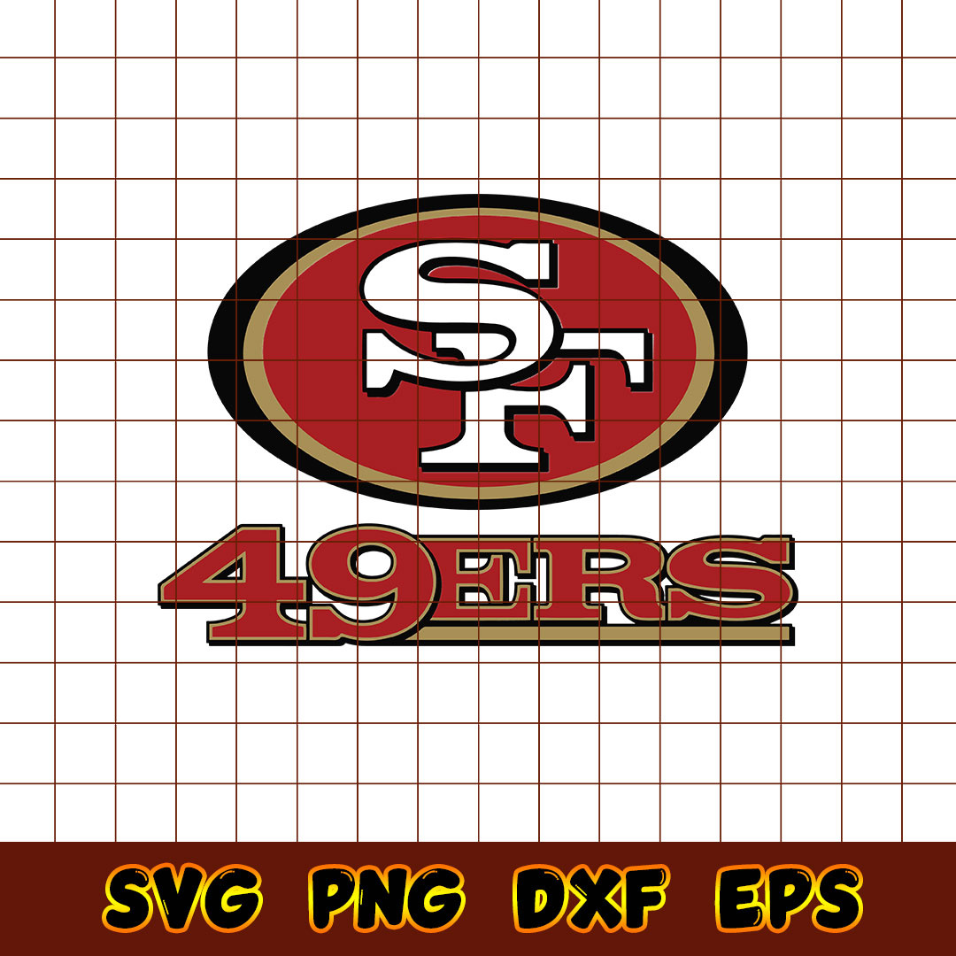 San Francisco 49Ers Nfl Logo Svg, Nfl, Nfl Teams, Nfl Logo, Nfl Football Svg, Nfl Team Svg, Nfl Svg, Nlf for San Francisco 49Ers Printable Logo