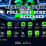 Seattle Seahawks 2024 Nfl Schedule Released Throughout Seahawks Schedule 2024 Printable