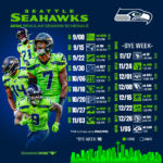 Seattle Seahawks 2024 Schedule Downloadable Wallpapers Regarding Seahawks Schedule 2024 Printable